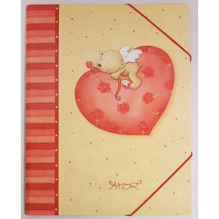 Dossier fin Nounours Cupidon