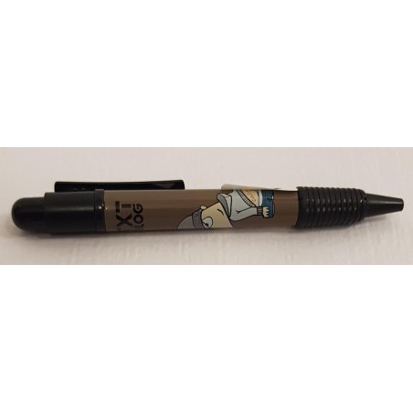 Stylo à bille TXT blog brun