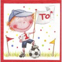 Serviette Footballeur