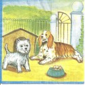 Serviette Chiens
