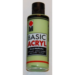 Basic Acryl 281 vert tilleul 80 ml