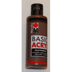 Basic Acryl 045 brun foncé 80 ml