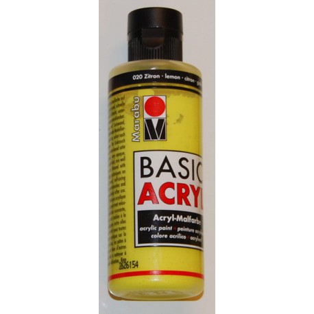 Basic Acryl 020 citron 80 ml