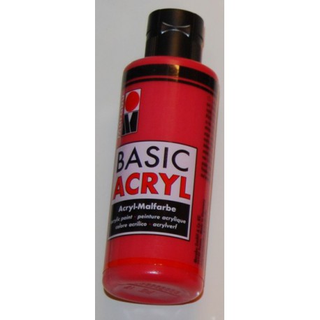 Basic Acryl 031 rouge cerise 80 ml