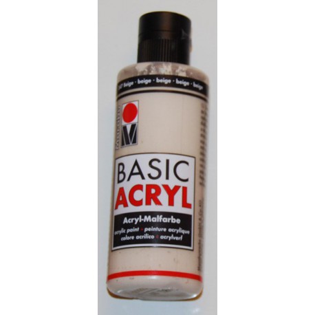 Basic Acryl 247 beige 80 ml