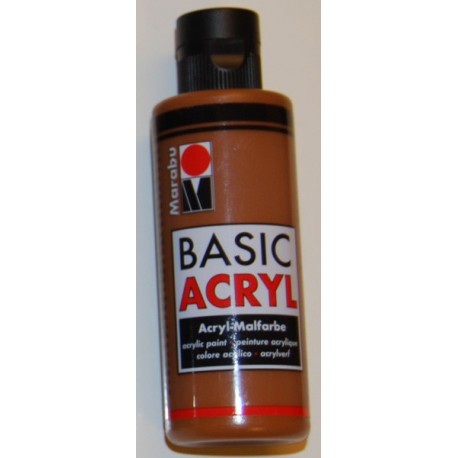 Basic Acryl 040 brun moyen 80 ml