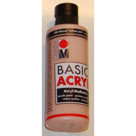 Basic Acryl 238 vieux rose 80 ml