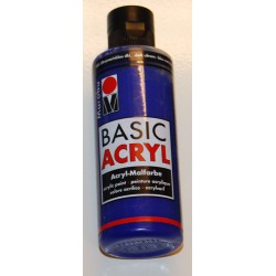 Basic Acryl 055 bleu outremer foncé 80 ml