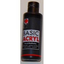Basic Acryl 073 noir 80 ml