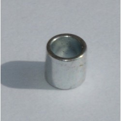 Perle à serrer argentée 3 mm